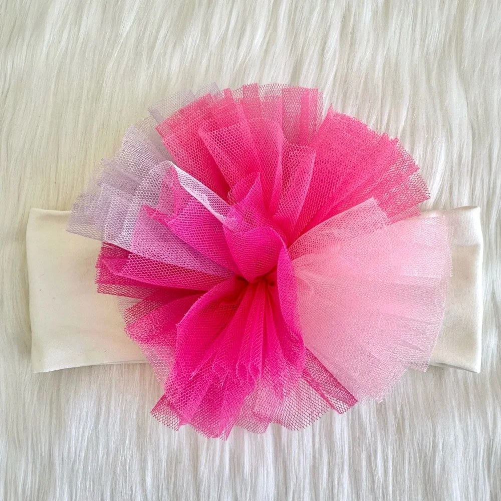 COLORFUL POM HEADBAND